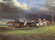 The Derby at Epsom in 1821 (mk05) Theodore   Gericault